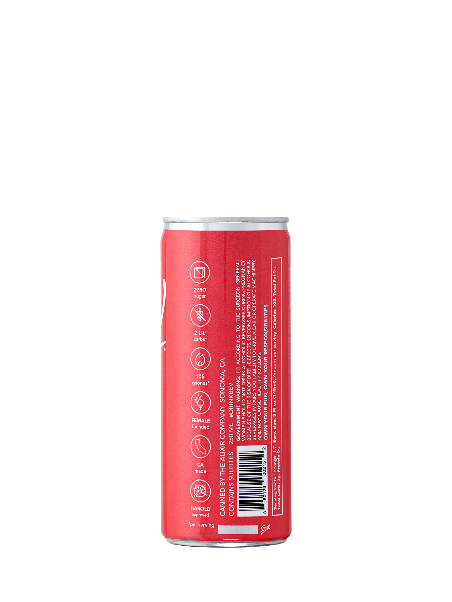 Bev Ros&eacute; 250ML image number 3