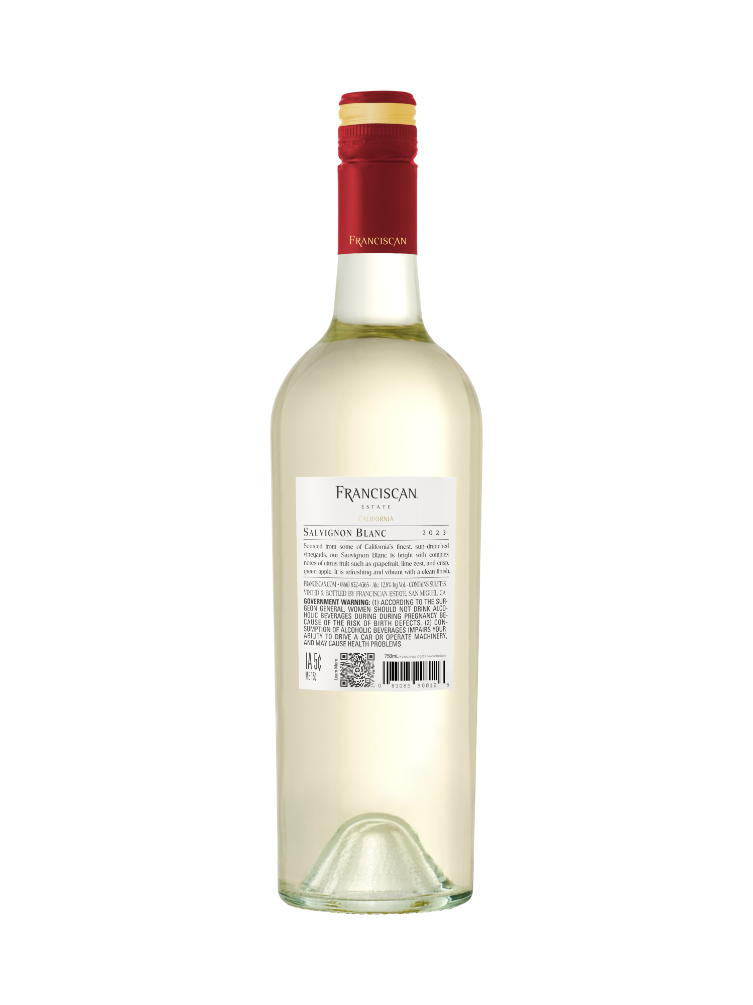 Franciscan Monterey County Sauvignon Blanc V23 750ML image number 2