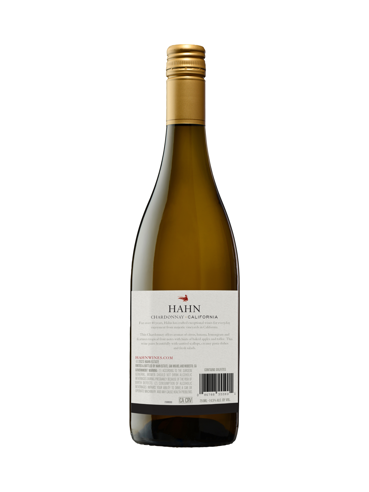 Hahn Founders Chardonnay V23 750ML image number 2