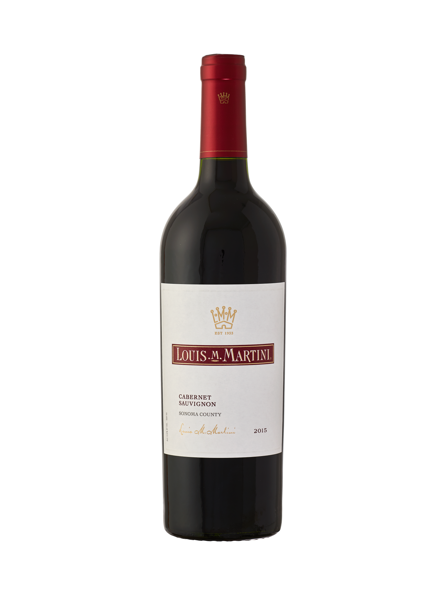 Louis M. Martini Sonoma Valley Cabernet Sauvignon V15 750ML image number 3