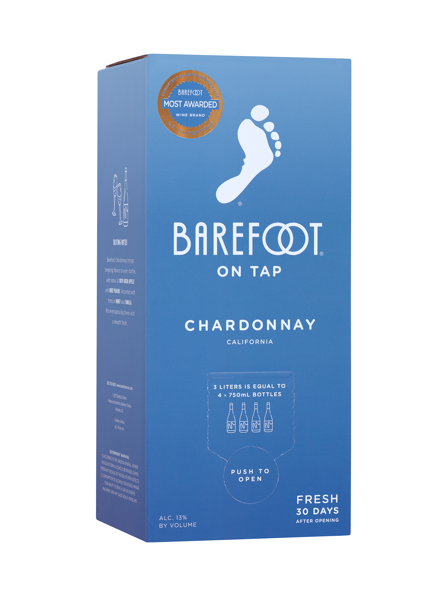 Barefoot Chardonnay 3.0L image number 1