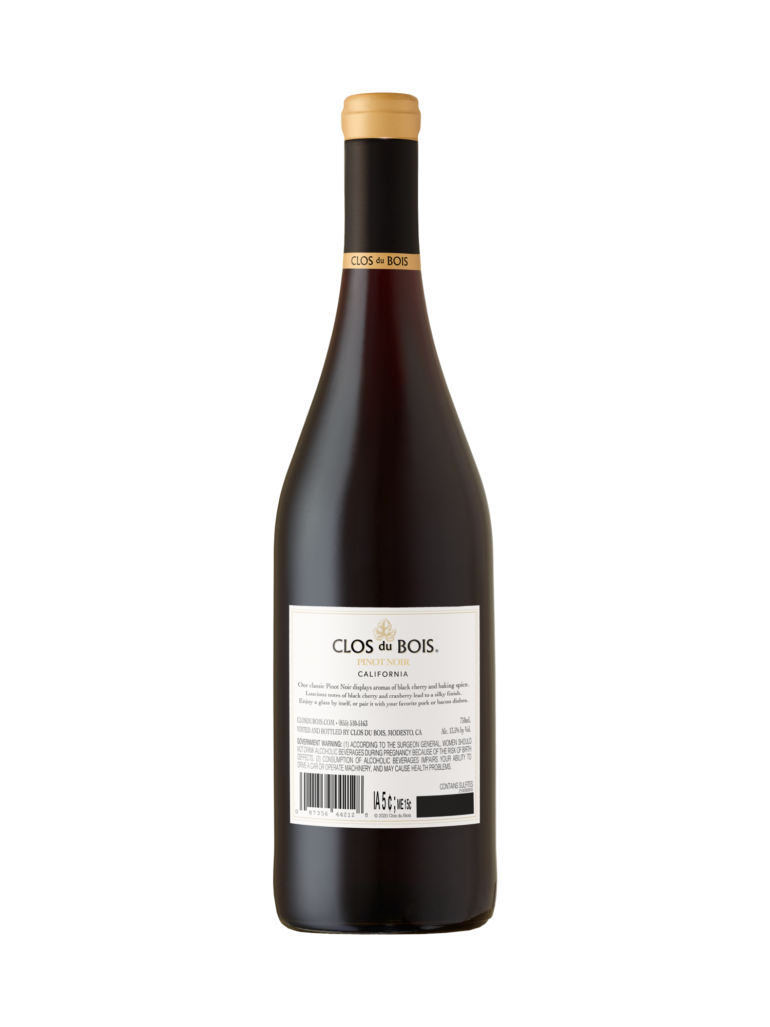 Clos du Bois Pinot Noir V22 750ML image number 2