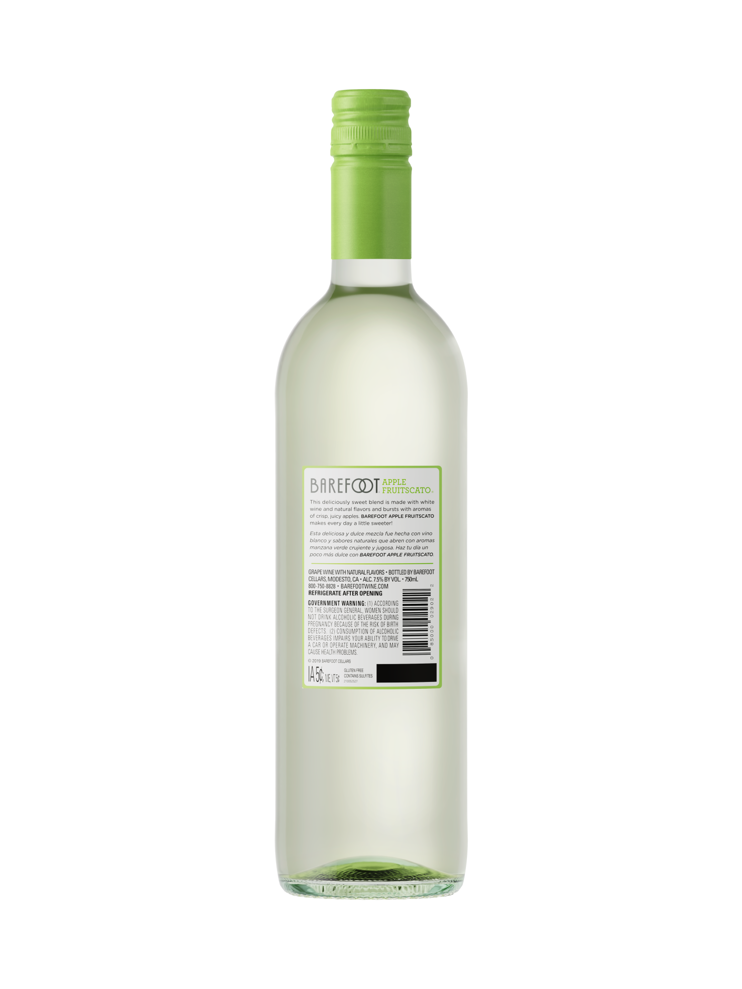 Barefoot Apple Fruitscato 750ML image number 2