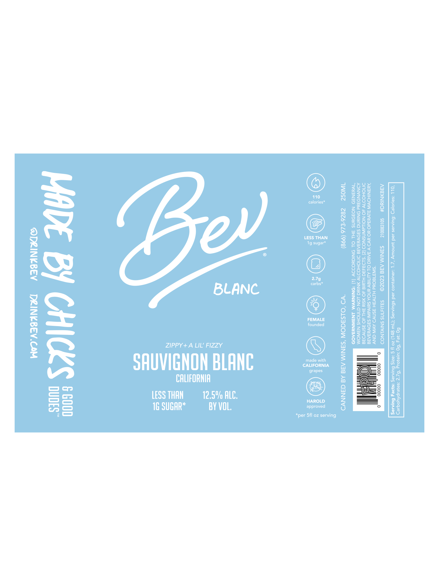Bev Blanc 250ML image number 15