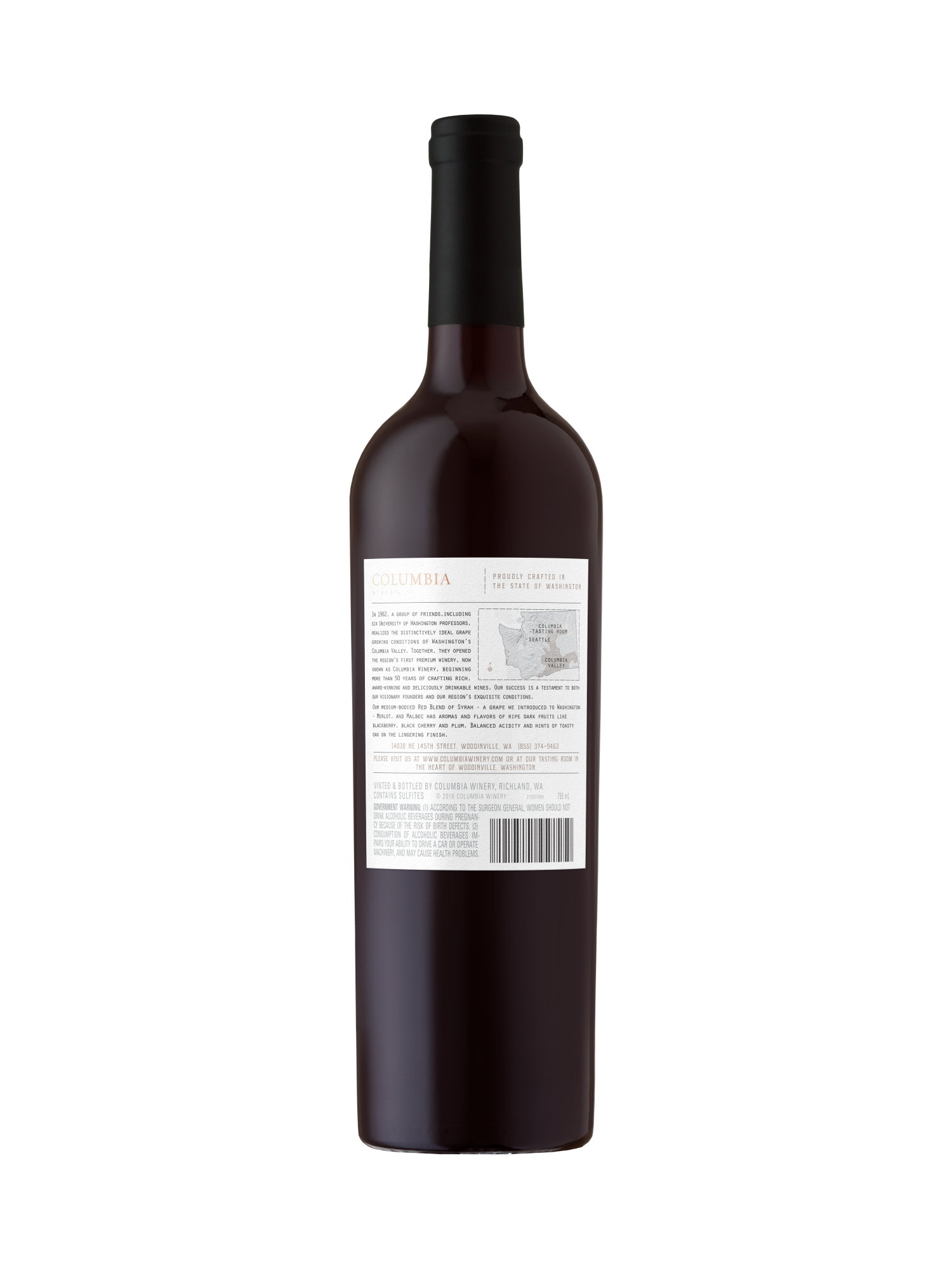 Columbia Winery Red Blend V17 750ML image number 2