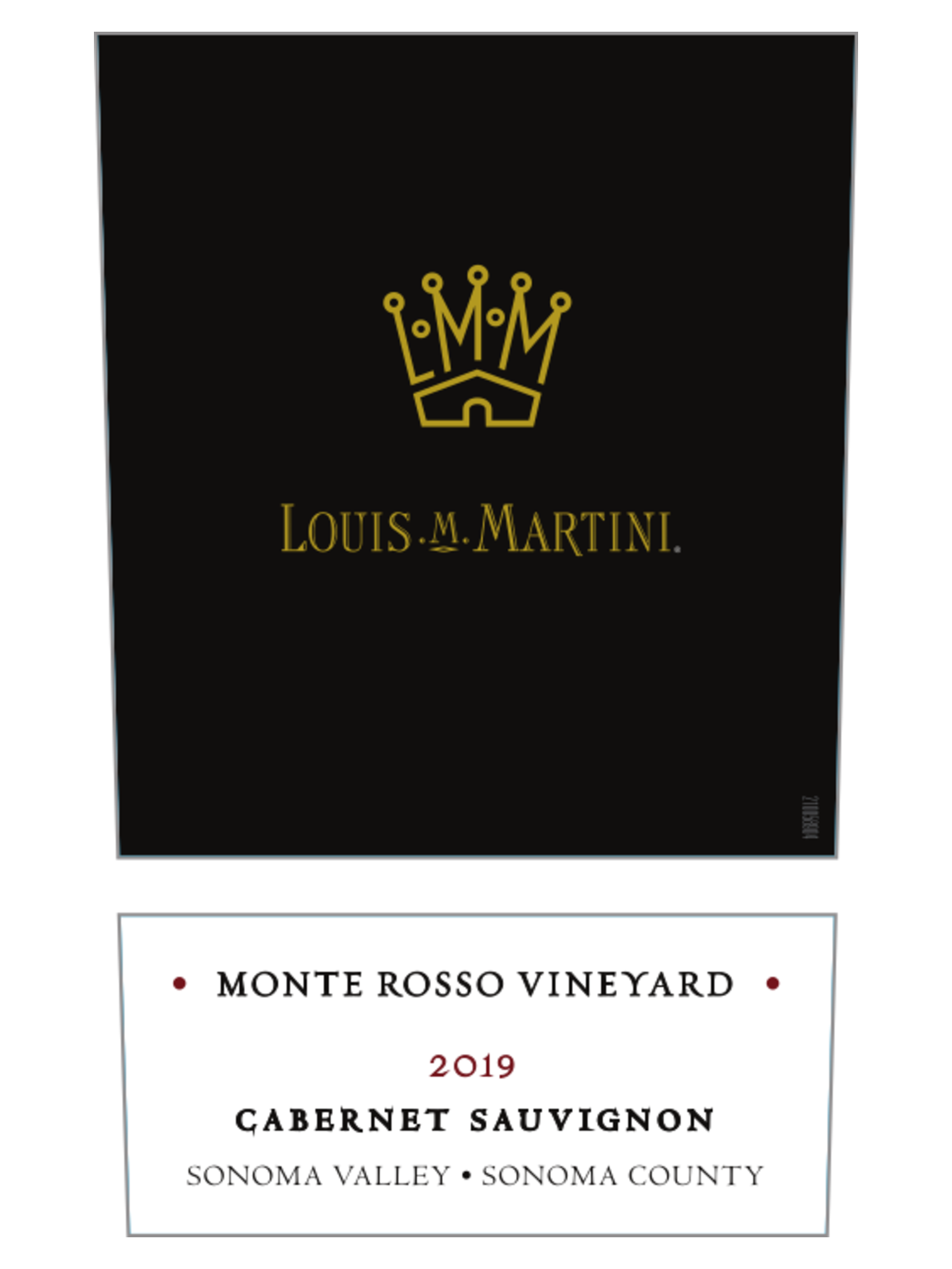 Louis M. Martini Monte Rosso Vineyard Cabernet Sauvignon V19 750ML image number 3