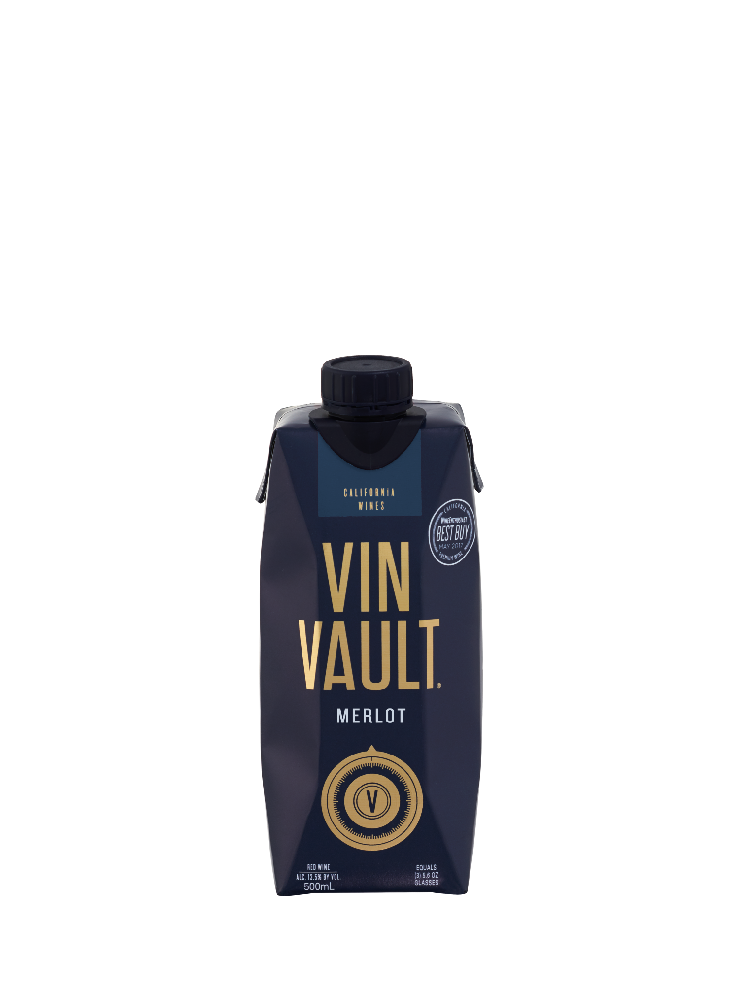 Vin Vault Merlot  500ML image number 1