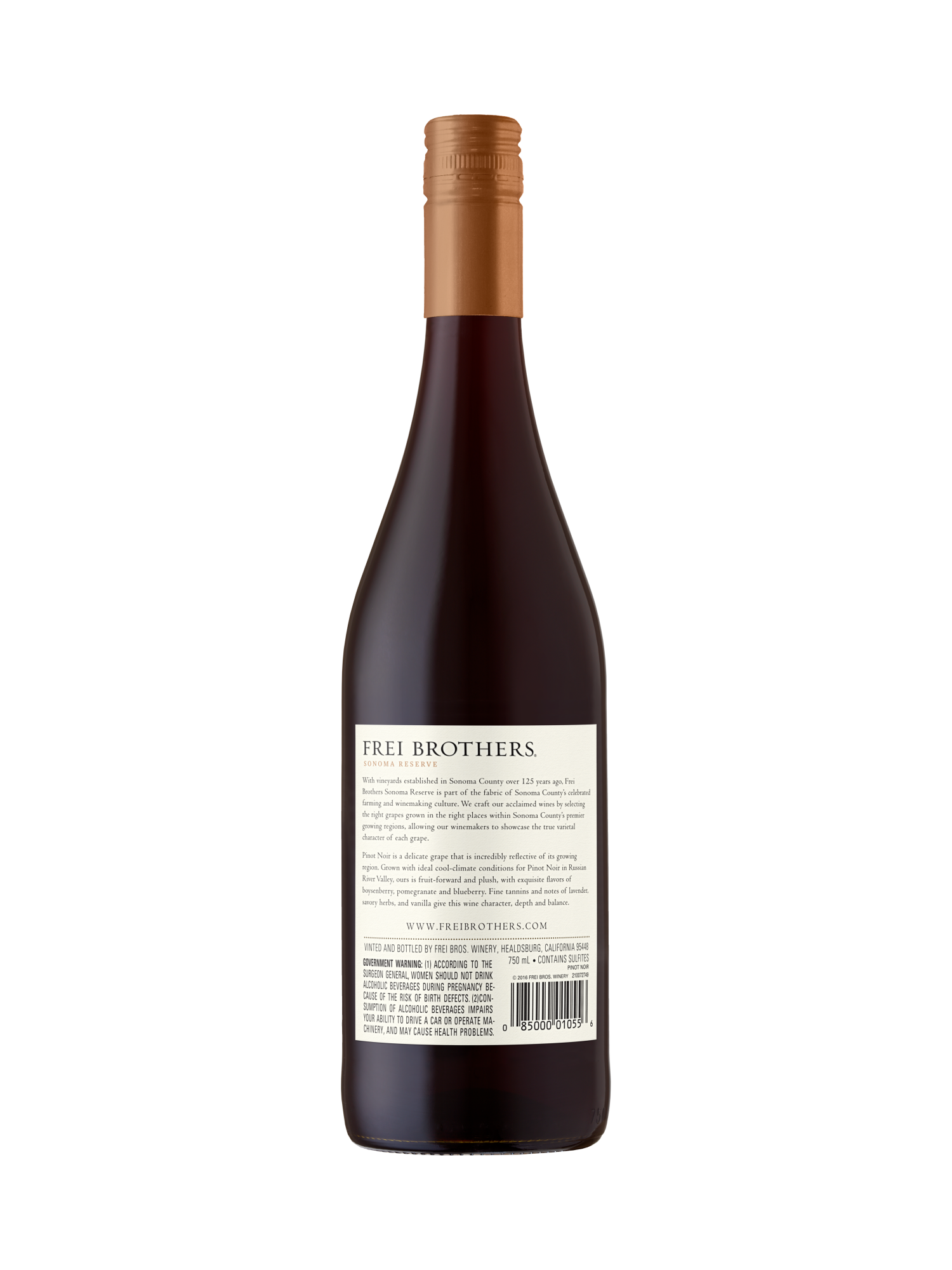 Frei Brothers Russian River Valley Pinot Noir V22 750ML image number 2