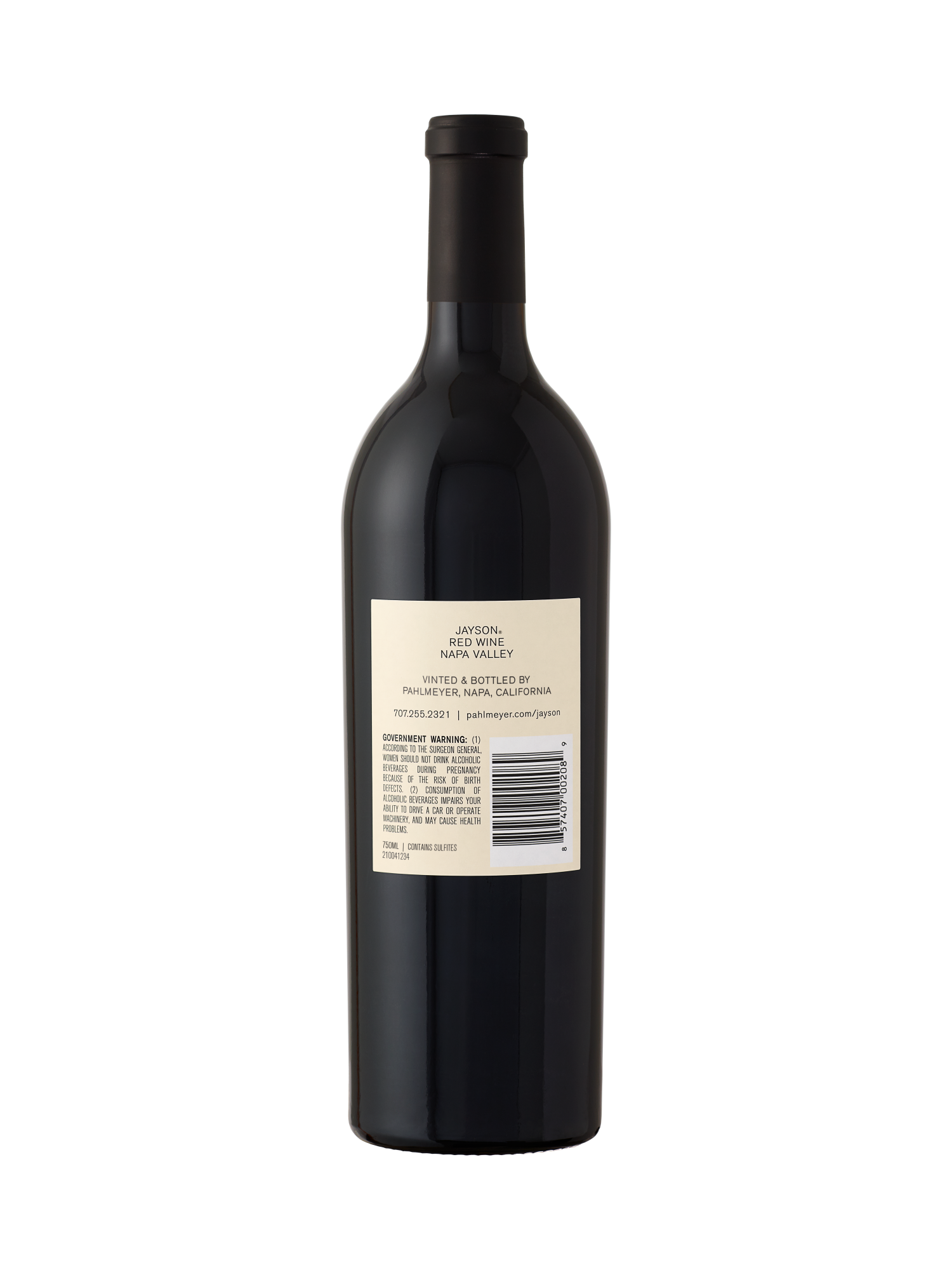Jayson by Pahlmeyer Napa Valley Red V21 750ML image number 2