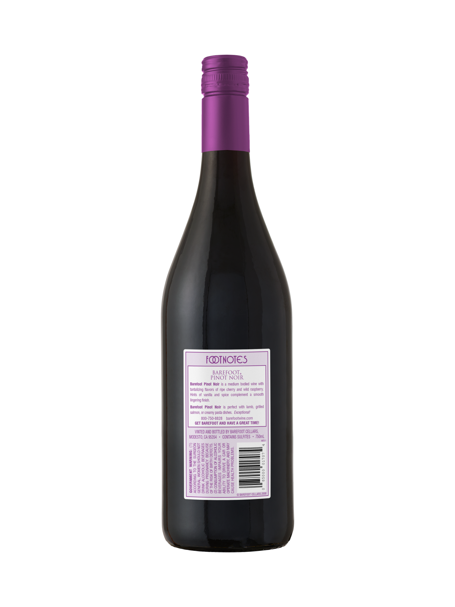 Barefoot Pinot Noir 750ML image number 2