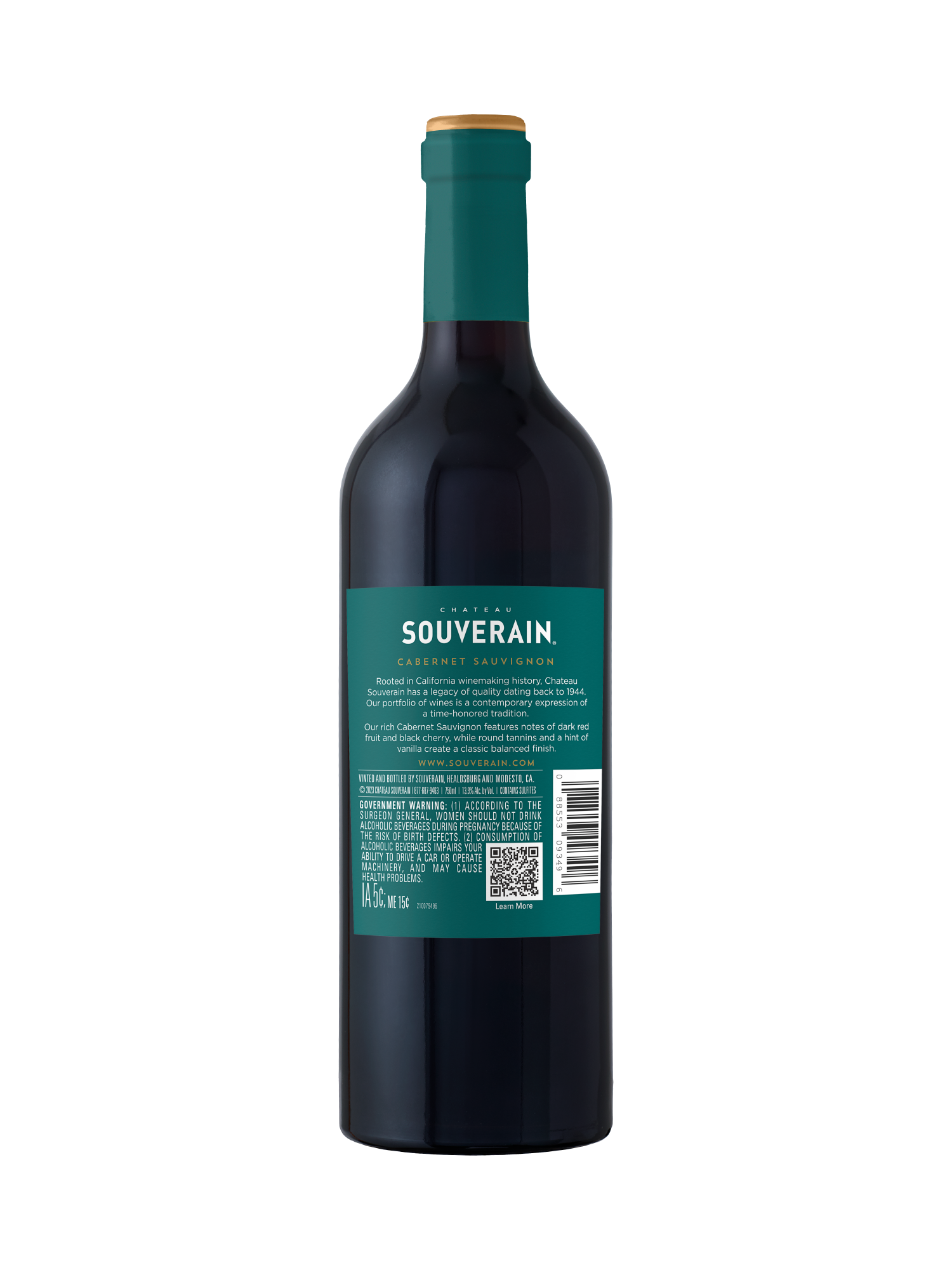 Chateau Souverain Cabernet Sauvignon V21 750ML image number 2