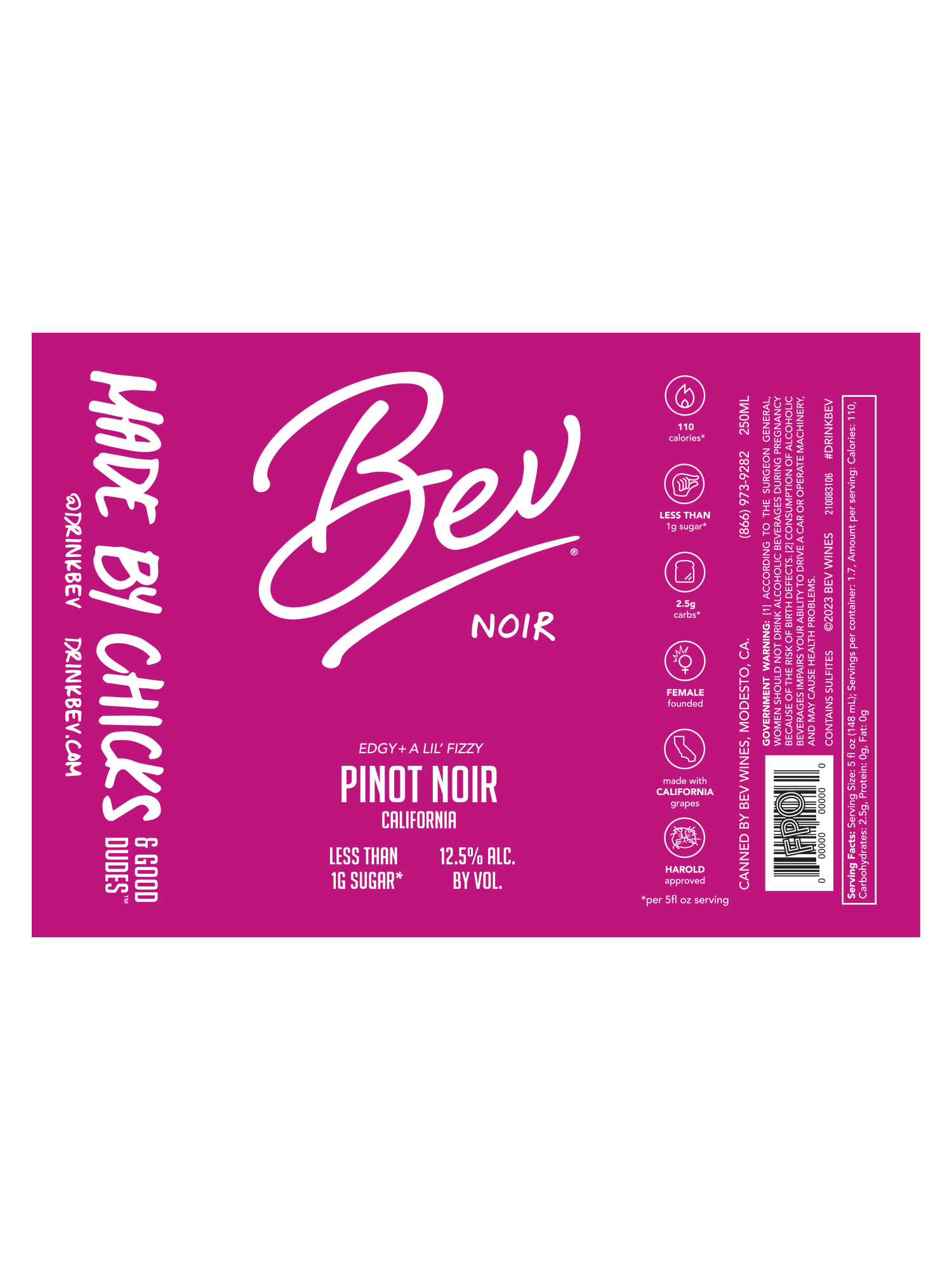 Bev Noir 250ML image number 9