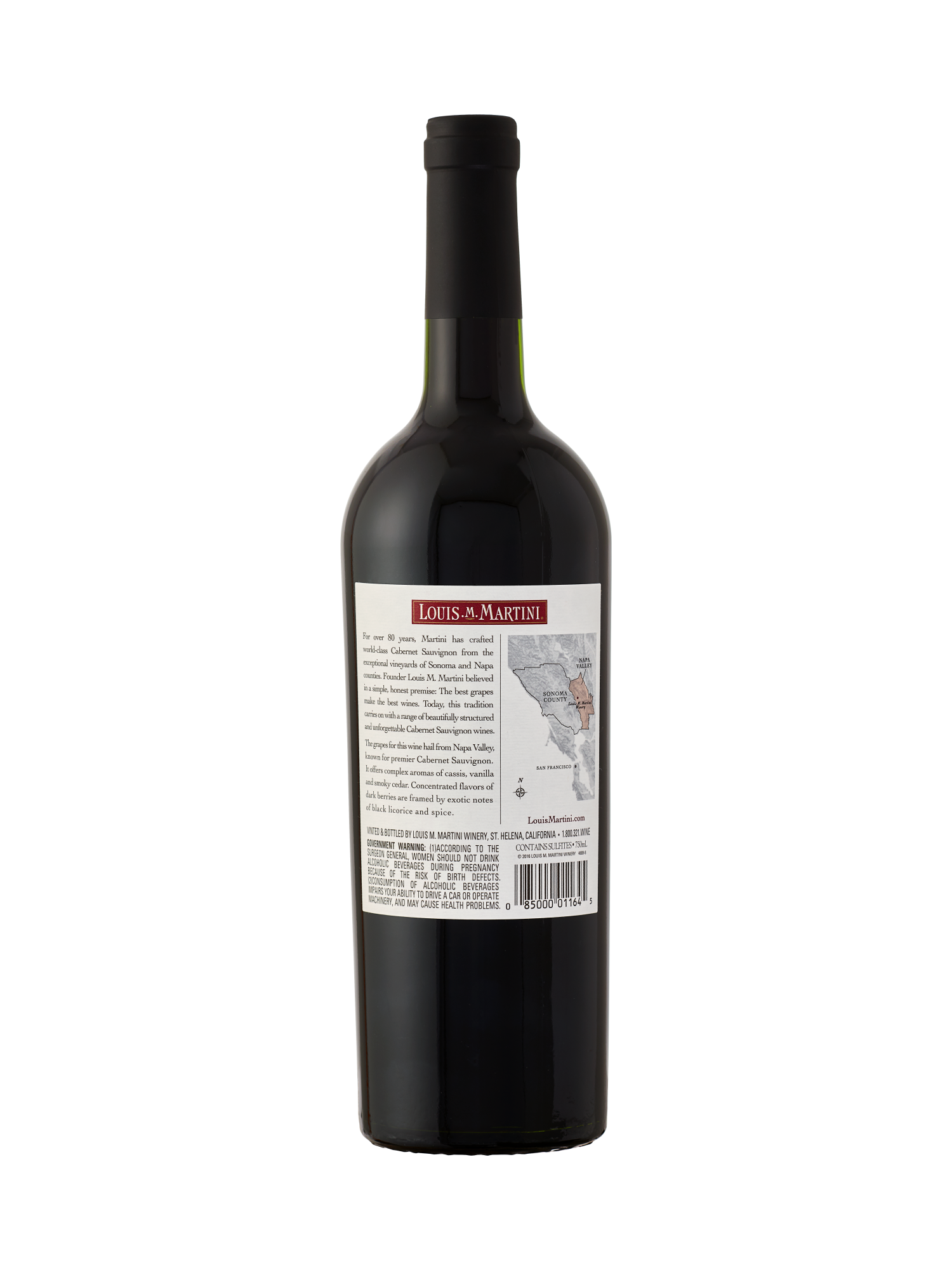 Louis M. Martini Napa Valley Cabernet Sauvignon V19 750ML image number 2