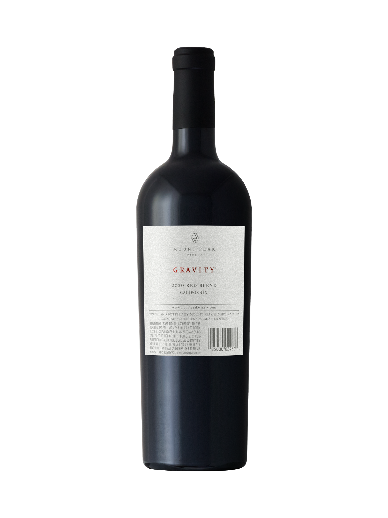 Mount Peak Winery Gravity Red Blend V20 750ML image number 2
