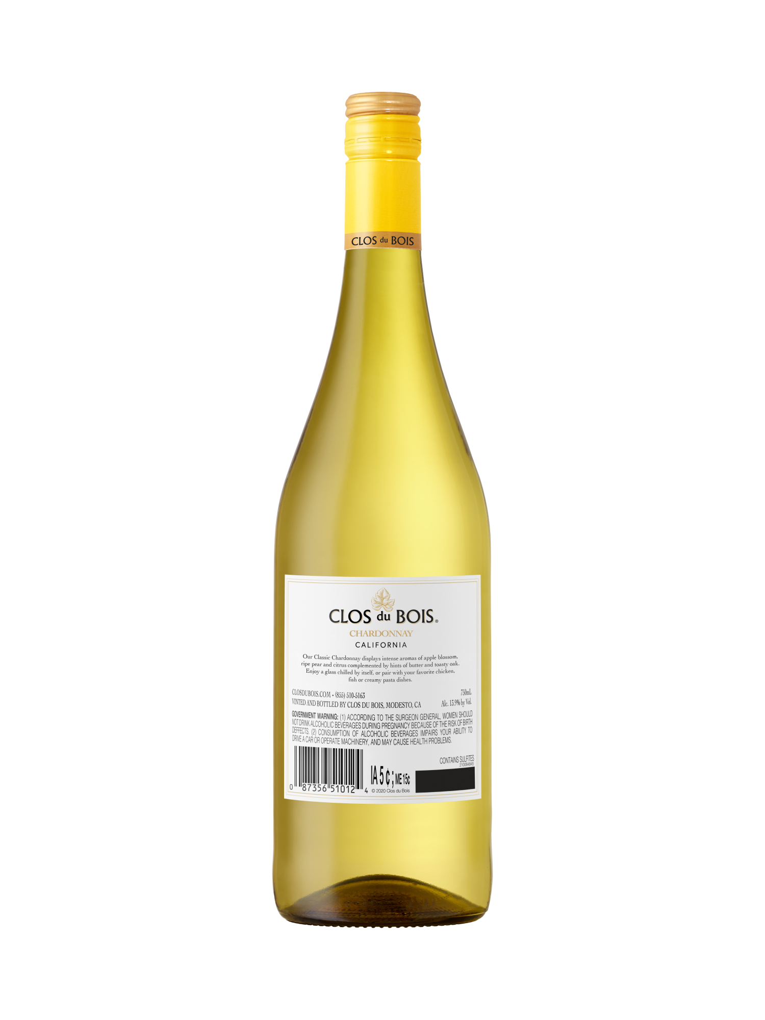 Clos du Bois Chardonnay V22 750ML image number 2