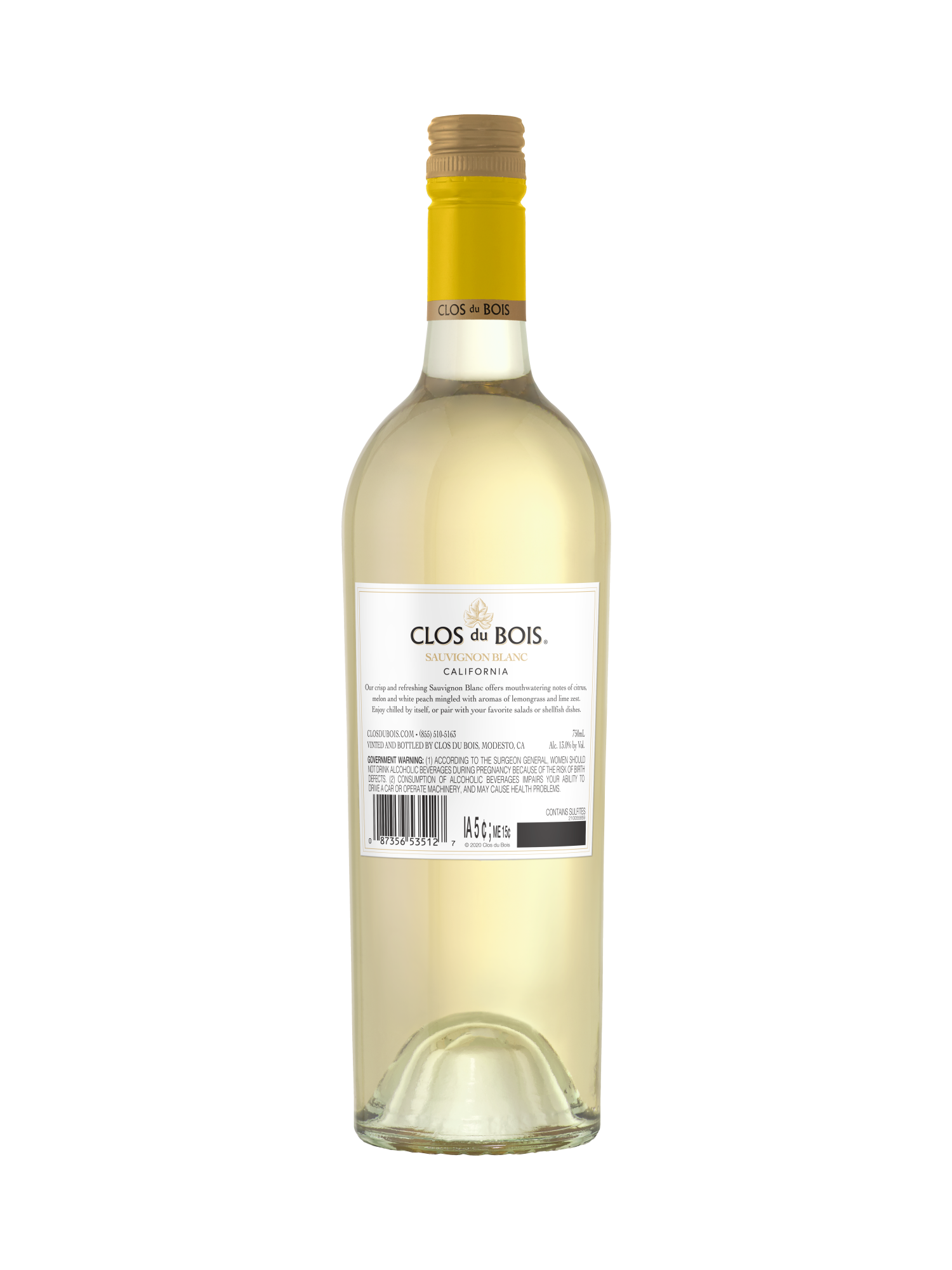 Clos du Bois Sauvignon Blanc V19 750ml image number 2