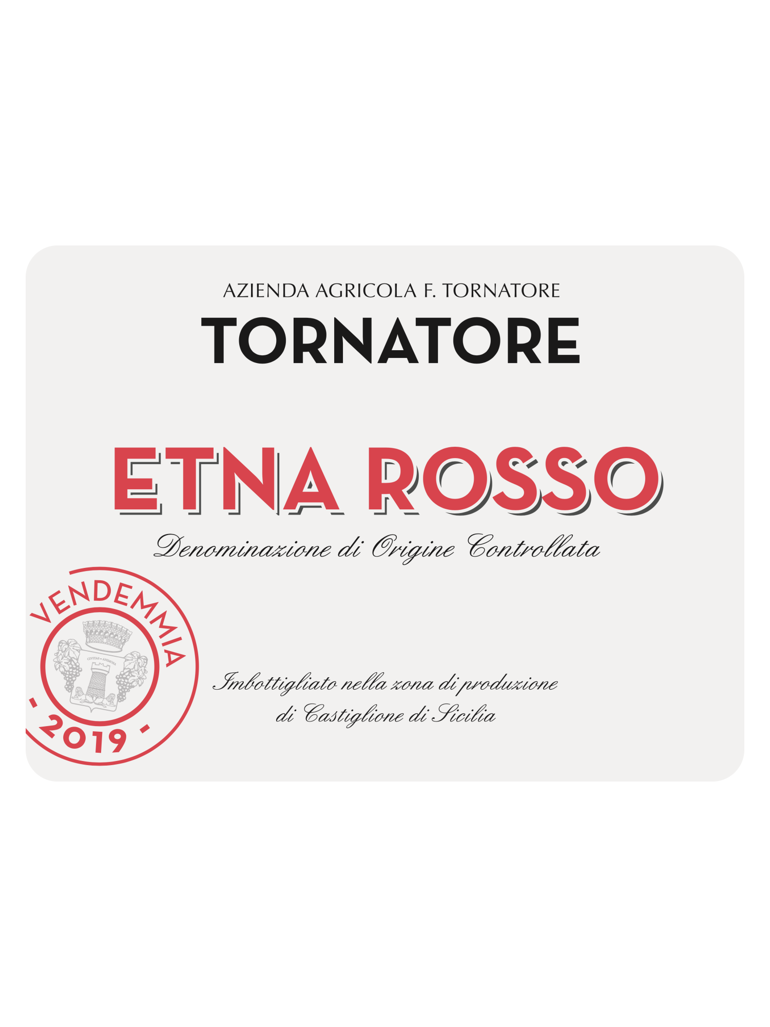 Tornatore Etna Rosso DOC V19 750ML image number 2