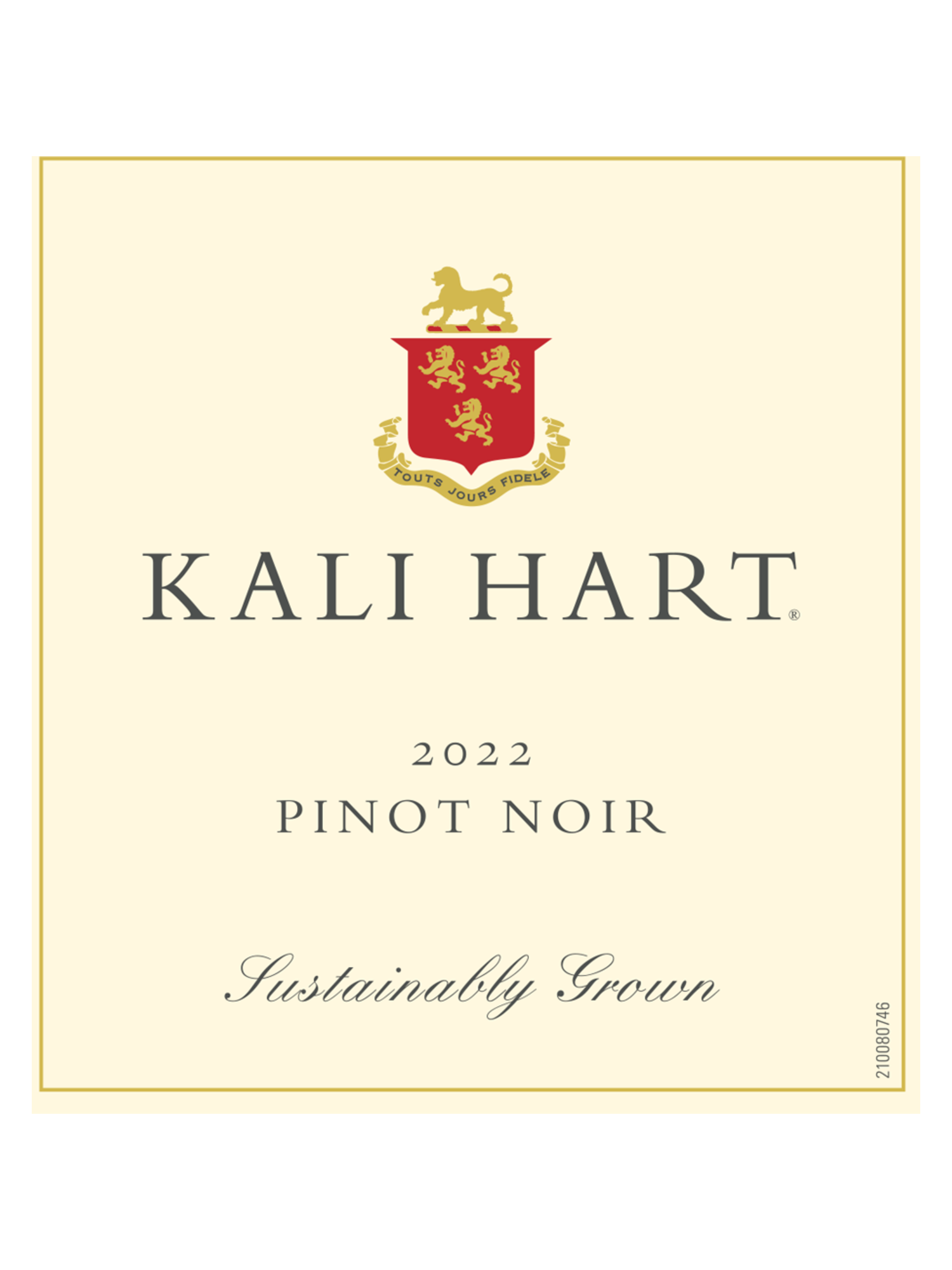 Talbott Kali Hart Pinot Noir V23 750ML image number 3