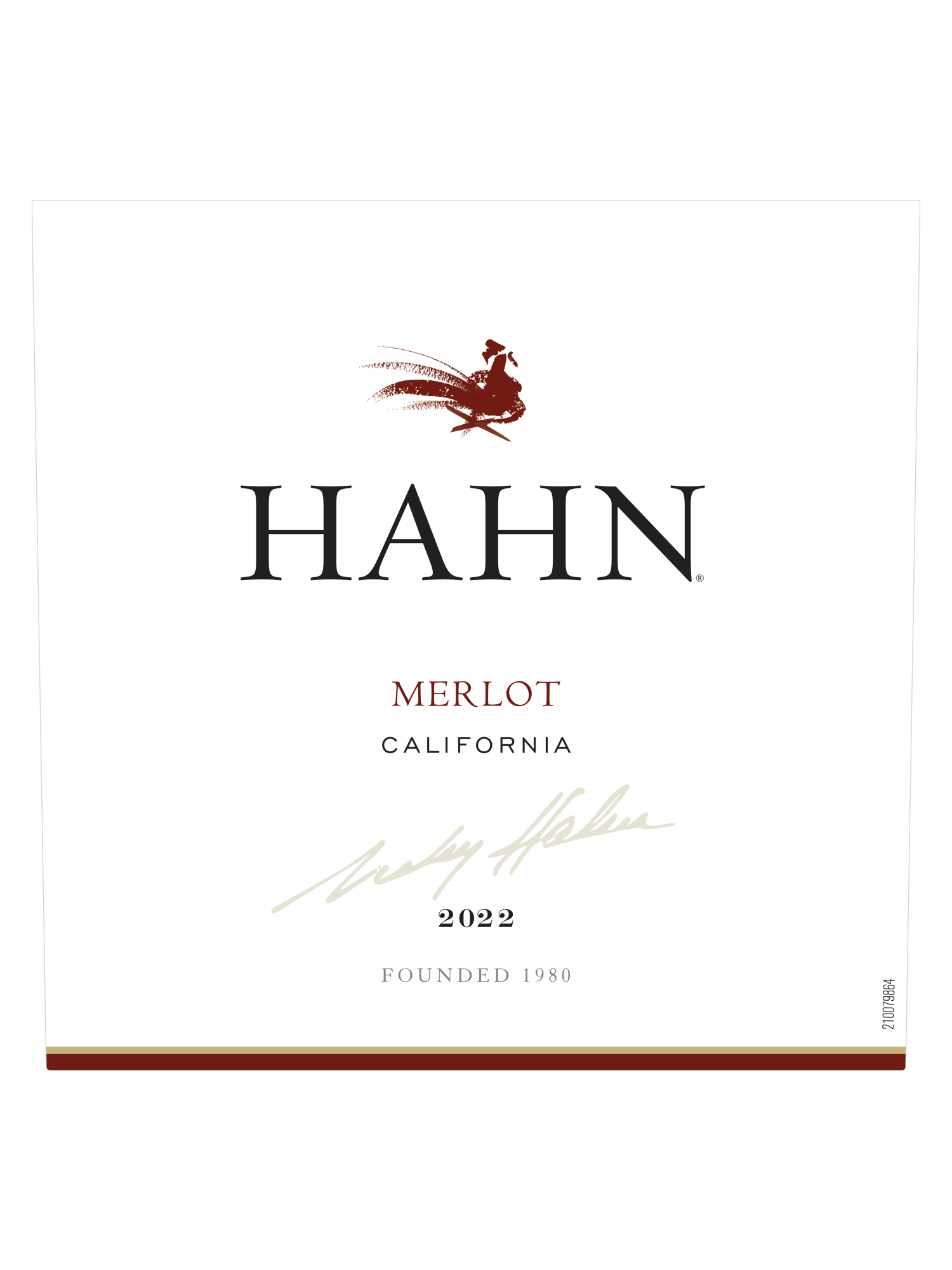 Hahn Founders Merlot V22 750ML image number 3