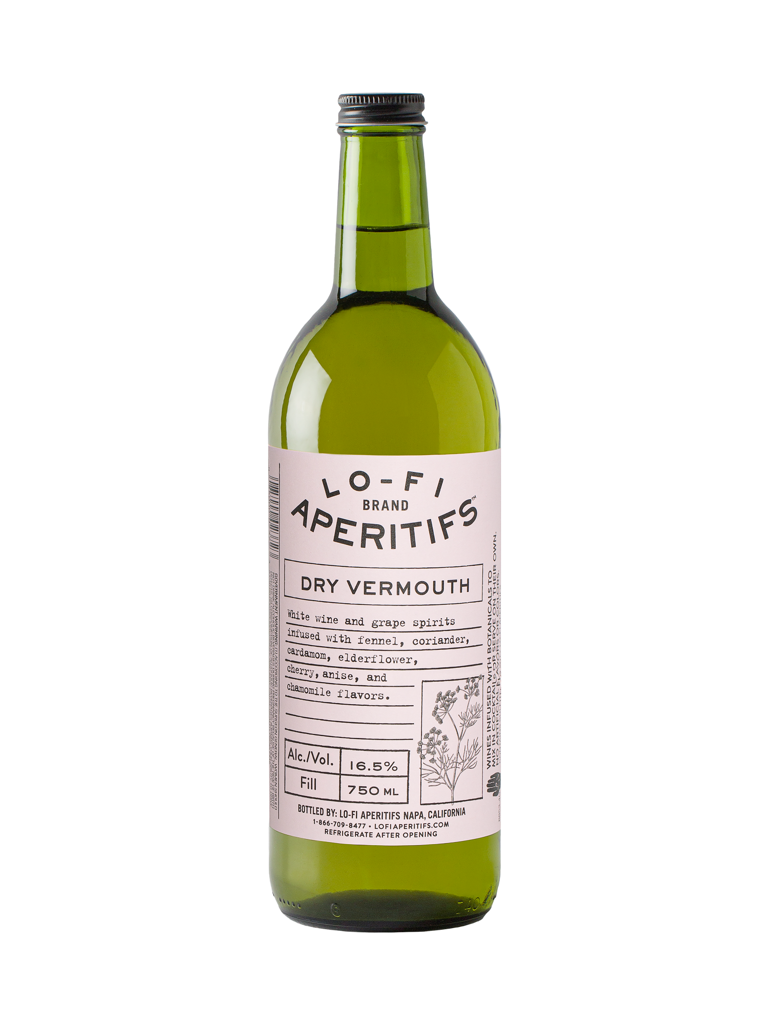 Lo-Fi Aperitifs Dry Vermouth  750ML