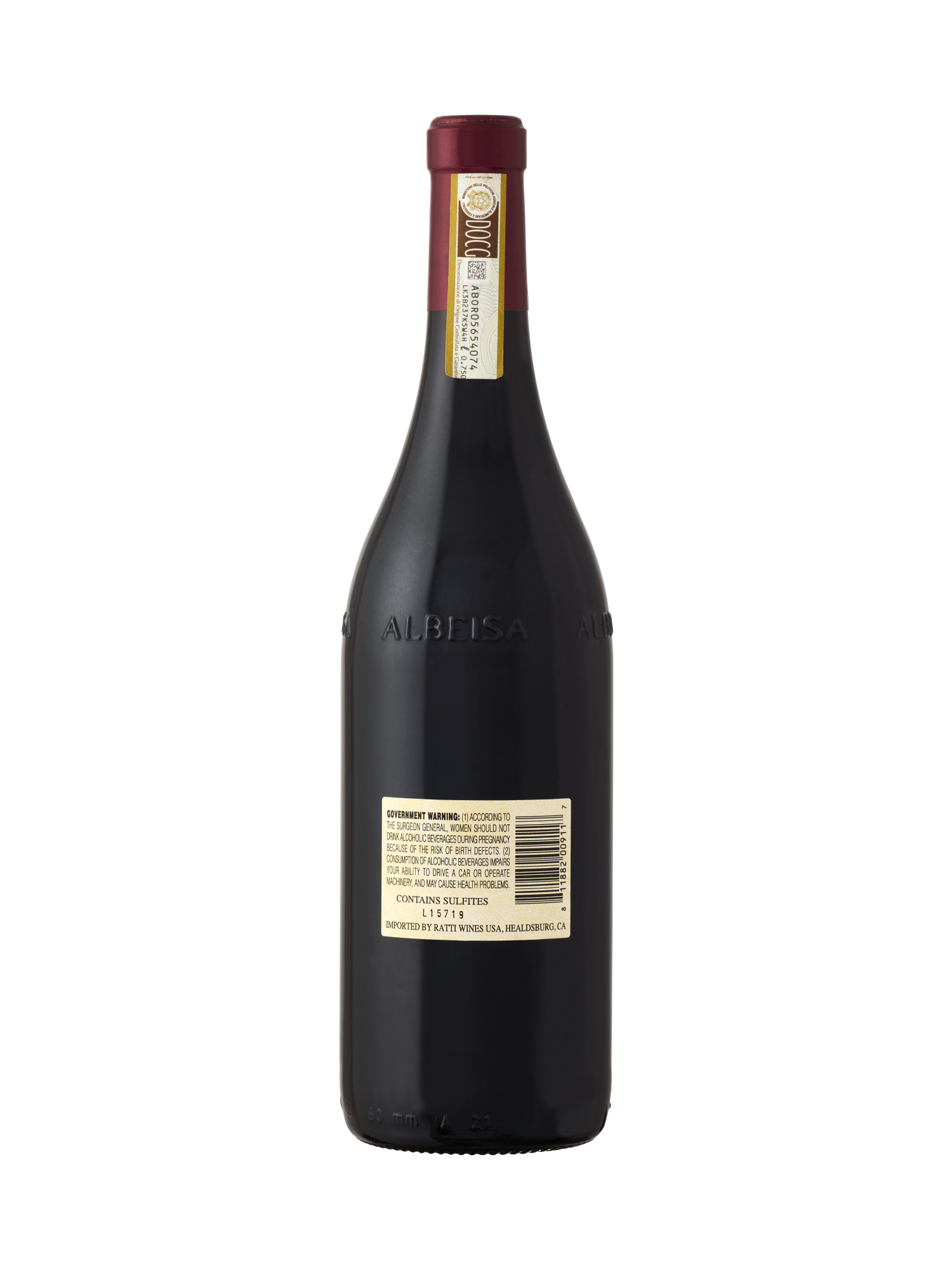 Ratti Battaglione Barbera d&rsquo;Asti DOCG V18 750ML image number 2