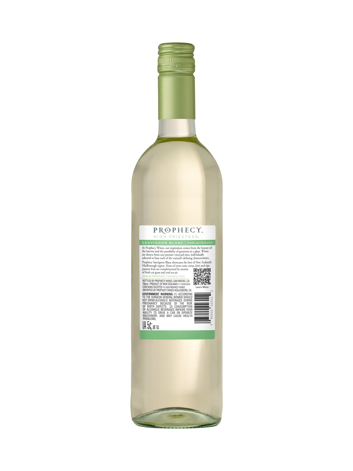 Prophecy Sauvignon Blanc V23 750ML image number 2
