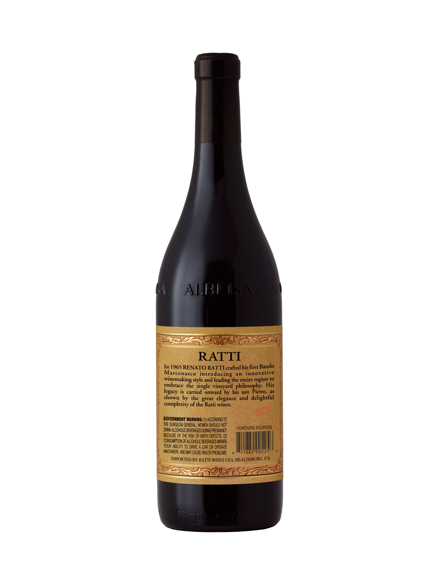 Ratti Conca Barolo DOCG V16 750ML image number 2