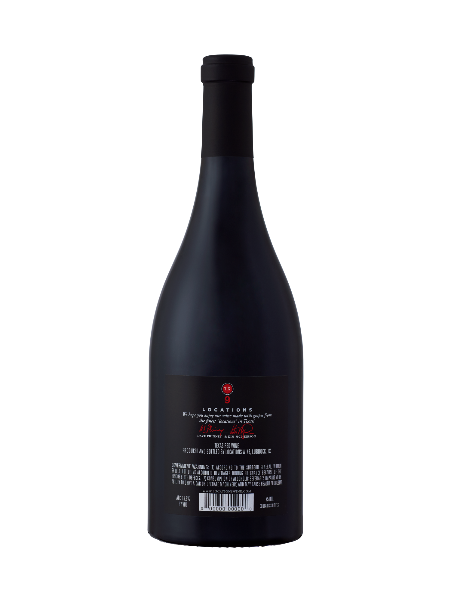 Locations TX Texas Red Wine 750ML image number 2