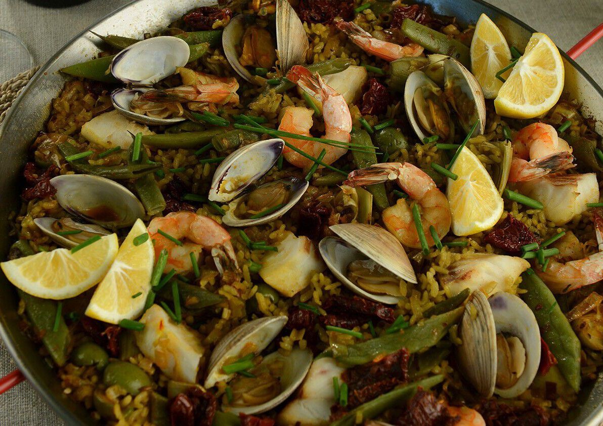 Seafood Paella Recipe Image