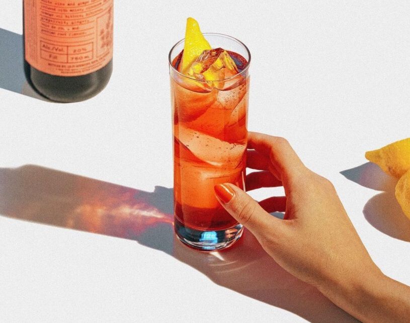 Lo-fi Aperitifs Wine Cocktail Recipe Image