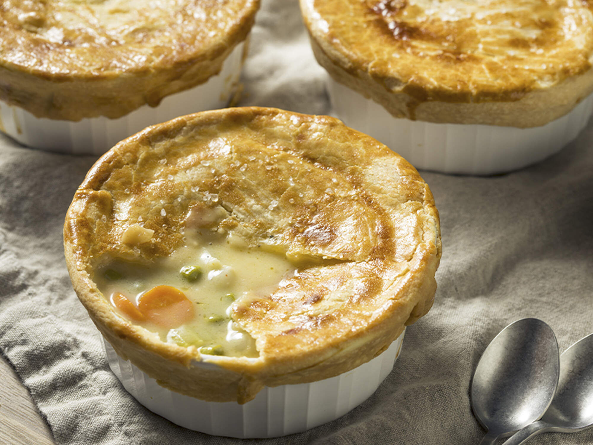 Homemade Chicken Pot Pie Recipe Image